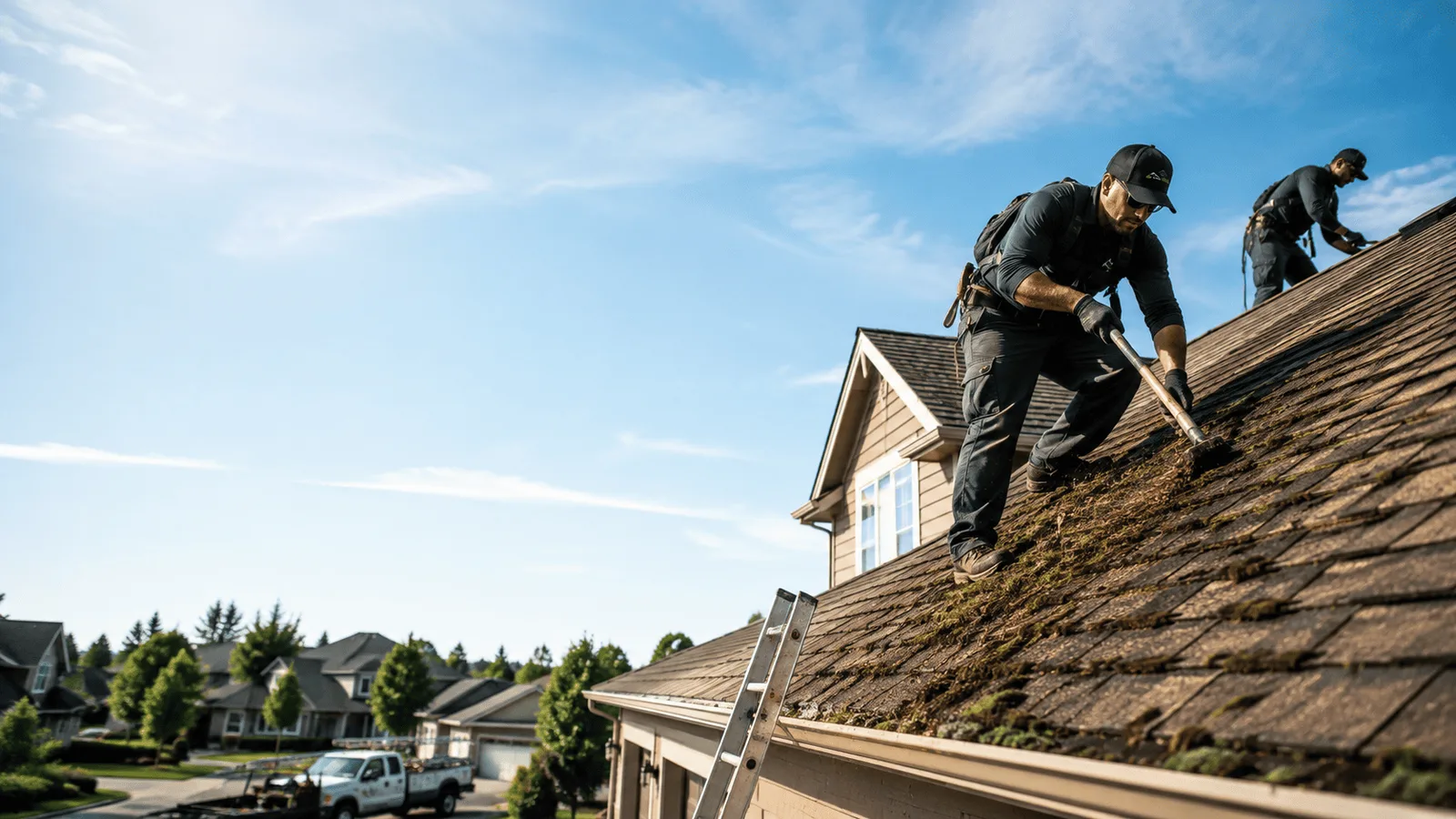 Roof Moss Removal in Stuarts Draft, VA near me